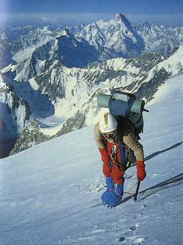 
K2 First Ascent South-South-West Ridge 1986 - Przemyslaw Piasecki Crossing The Mushroom - K2 Triumph And Tragedy book

